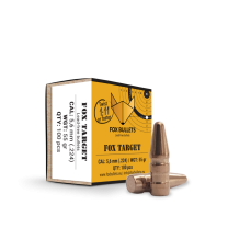 Fox Bullets Target .224 3,6 g / 55 gr bleifreie Geschosse – 100 Stück