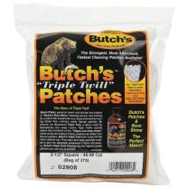 Butch's Triple Twill Reinigungspatches 375 Stück für .45 - .58 / .410 / .20