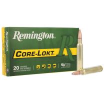 Remington Core-Lokt .300 Wby. Mag. 180GR PSP 20 Patronen Remington Core-Lokt .300 Wby. Mag. 180GR PSP 20 Patronen