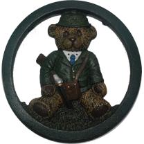 'Sir Teddy' Abstellplatte aus Metall 'Sir Teddy' Abstellplatte aus Metall