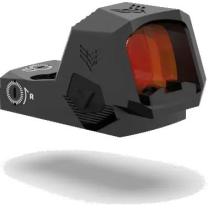 Swampfox Sentinel II 1x20 RMSc Micro-Reflexvisier - 3 MOA Dot, grün, Blackout Rear Sight Guide Swampfox Sentinel II 1x20 RMSc Micro-Reflexvisier - 3 MOA Dot, grün, Blackout Rear Sight Guide