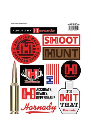 Hornady Sticker Sheet American Made American Owned #98020