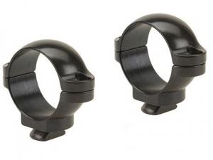 Leupold Dual Dovetail Ringe 25,4mm low glänzend schwarz