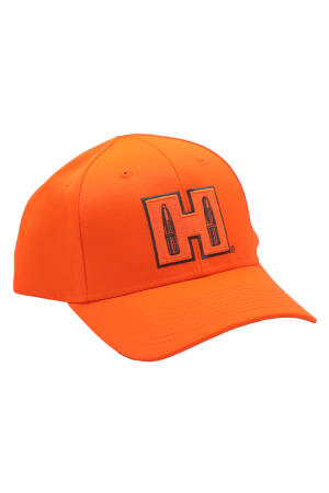 Hornady Schildmütze / Cap Blaze Orange Schwarz "H"