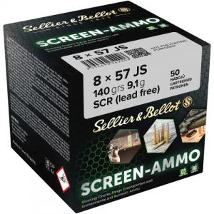 Sellier & Bellot 8x57 IS 9,0g/140GR SCR (Screen-Ammo) 50 Patronen