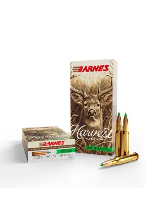 Barnes Harvest Collection .308 Win. 10,7 g / 165 gr Sierra Tipped GameKing Jagdmunition – 20 Stück #32404