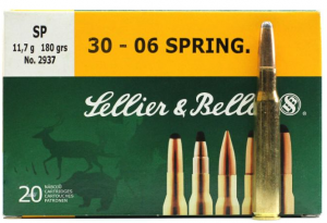 Sellier & Bellot .30-06 Sprg. 11,7g/180GR SP 20 Patronen