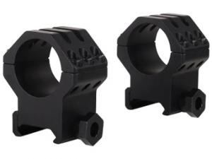 Weaver 6-Hole Weaver-Style Ringe matt schwarz 25,4mm extra high, BH 14,3mm