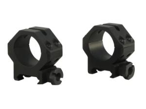 Weaver Tactical 4-Hole Picatinny-Style Ringe matt schwarz 30mm medium, BH 9,4mm