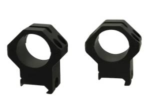 Weaver Tactical 4-Hole Picatinny-Style Ringe matt schwarz 30mm extra high, BH 15,49mm