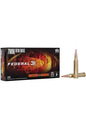 Federal Fusion Tipped 7 mm Rem. Mag. 11,3 g / 175GR Jagdmunition – 20 Stück #F7RTFS2