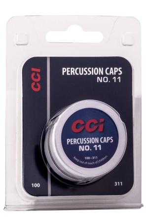 CCI Vorderladerzündhütchen No. 11 Standard für Pistolen und Gewehre 100 Stück