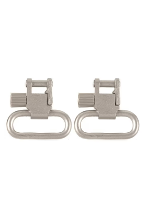 Uncle Mike's QD Super Sling Swivel / Riemenbügel Set Silber 2 Stück Uncle Mike's QD Super Sling Swivel / Riemenbügel Set Silber 2 Stück