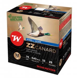 Winchester ZZ Canard Steel .12/76 33g 25 Patronen