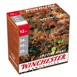 Winchester Special Fibre .12/70 34g 25 Patronen