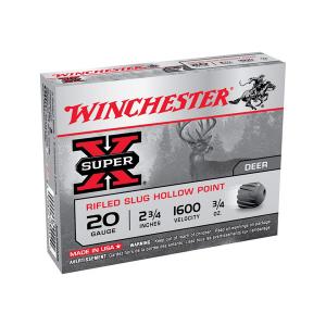 Winchester Super-X Slug .20/70 21g 5 Patronen