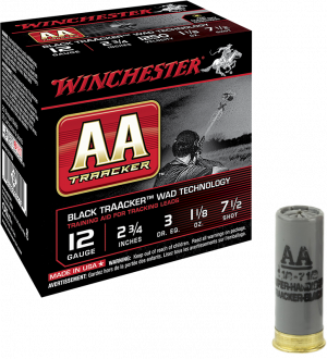 Winchester AA TrAAcker .12/70 32g #7,5 (2,4mm) 25 Patronen