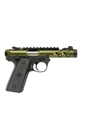 Ruger Mark IV 22/45 Lite .22 LR, 4,40" 1/2"x28, Picatinny, verstellbare Kimme, OD Green