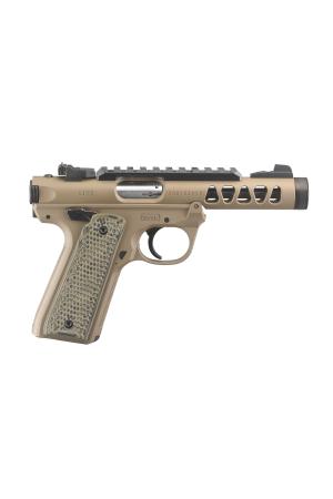 Ruger Mark IV 22/45 Lite .22 LR, 4,40" 1/2"x28, Picatinny, verstellbare Kimme, FDE Cerakote