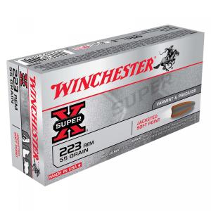 Winchester Super-X .223 Rem. 55GR JSP 20 Patronen