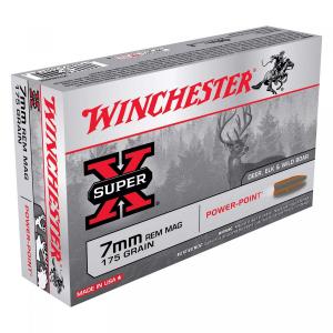 Winchester Super-X 7mm Rem. Mag. 175GR Power Point 20 Patronen