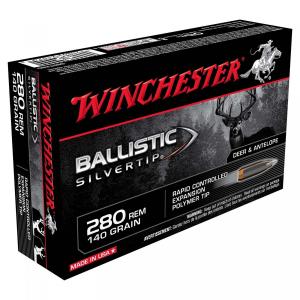 Winchester Ballistic Silvertip .280 Rem. 140GR Rapid Controlled Expansion Polymer Tip 20 Patronen