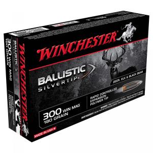 Winchester Ballistic Silvertip .300 Win. Mag. 180GR Rapid Controlled Expansion Polymer Tip 20 Patronen