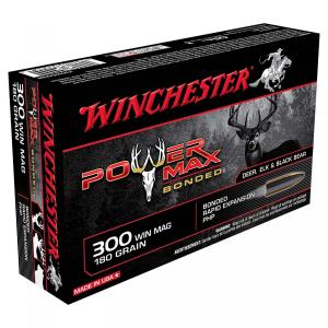 Winchester Power Max Bonded .300 Win. Mag. 180GR Bonded Rapid Expansion PHP 20 Patronen