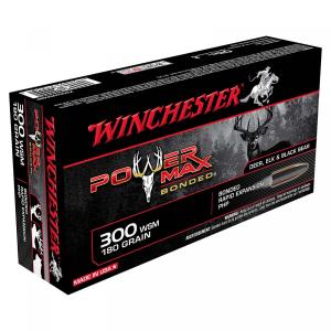 Winchester Power Max Bonded .300 WSM 180GR Bonded Rapid Expansion PHP 20 Patronen