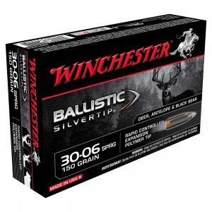 Winchester Ballistic Silvertip .30-06 Sprg. 150GR Rapid Controlled Expansion Polymer Tip 20 Patronen