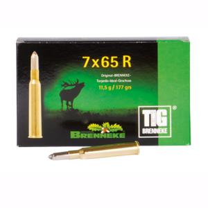 Brenneke 7x65 R 177GR TIG 20 Patronen