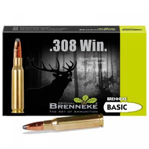 Brenneke .308 Win. 165GR Basic 20 Patronen