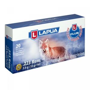 Lapua .223 Rem. 55GR FMJ 20 Patronen