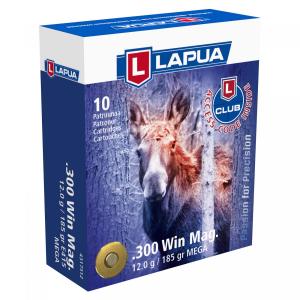 Lapua .300 Win. Mag. 185GR Mega 10 Patronen