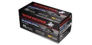 Winchester Subsonic .22 LR 42GR HP 50 Patronen