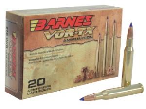 Barnes VOR-TX .270 Win. 130GR Tipped TSX Boat Tail 20 Patronen