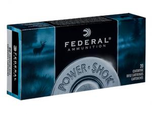 Federal Power-Shok .25-06 Rem. 117GR JSP 20 Patronen