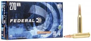 Federal Power-Shok .270 Win. 130GR Copper HP 20 Patronen