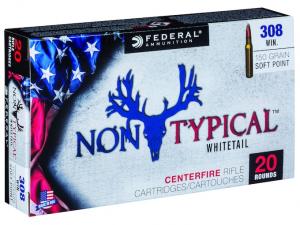 Federal Non-Typical .308 Win. 150GR JSP 20 Patronen