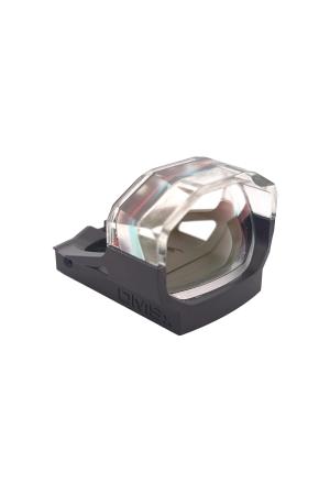 SHIELD Open Mini Sight XL Lens (OMSx) Rotpunktvisier – 8 MOA – Mattschwarz