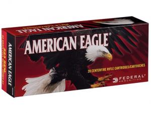 Federal American Eagle .223 Rem. 62GR FMJ BT 20 Patronen