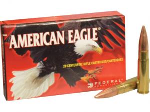 Federal American Eagle .300 AAC Blackout 150GR FMJ BT 20 Patronen