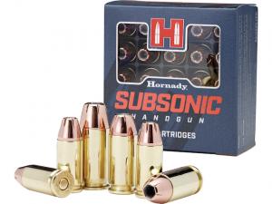 Hornady Subsonic 9mm Luger 147GR XTP 25 Patronen
