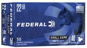 Federal Small Game .22 LR 40GR CPRN 50 Stück