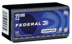 Federal Champion Training .22 Mag. 40GR FMJ 50 Patronen