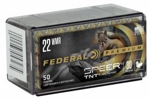 Federal Premium Varmint & Predator Speer TNT .22 Mag. 30GR JHP 50 Stück