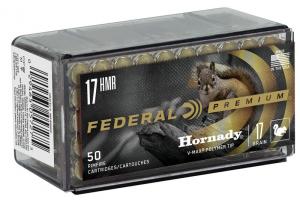 Federal Premium Varmint & Predator .17 HMR 17GR Hornady V-Max 50 Stück