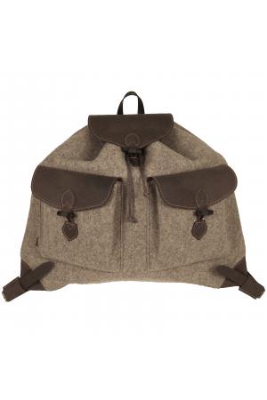 Wollfilz Rucksack lautlos