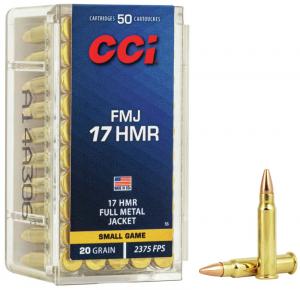 CCI .17 HMR 20GR FMJ 50 Patronen