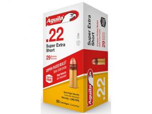 Aguila Super Extra Short High Velocity .22 Short 29GR FMJ 50 Patronen